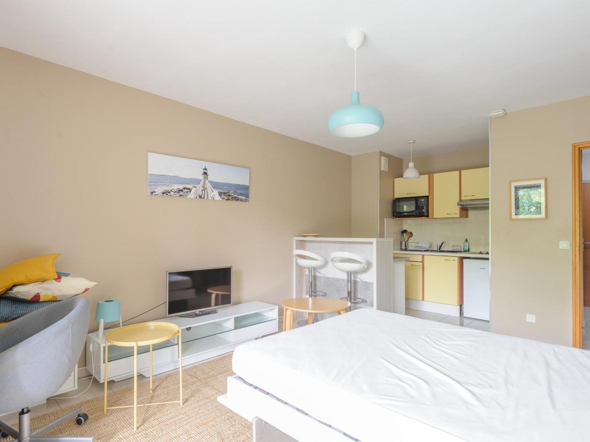 Studio Ensoleille Au Bord De Mer Avec Balcon Et Parking, Proche Centre Et Plage - La Rochelle - Fr-1-535-51 Экстерьер фото